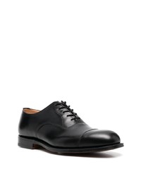 schwarze Leder Oxford Schuhe von Church's