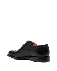 schwarze Leder Oxford Schuhe von Church's