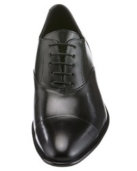 schwarze Leder Oxford Schuhe von Lloyd
