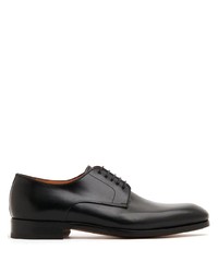 schwarze Leder Oxford Schuhe von Magnanni