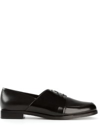 schwarze Leder Oxford Schuhe von Maiyet