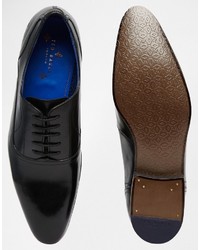 schwarze Leder Oxford Schuhe von Ted Baker