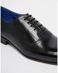 schwarze Leder Oxford Schuhe von Ted Baker