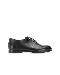 schwarze Leder Oxford Schuhe von Measponte