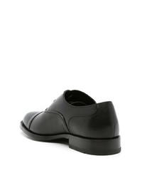 schwarze Leder Oxford Schuhe von Tod's