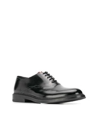 schwarze Leder Oxford Schuhe von Bally