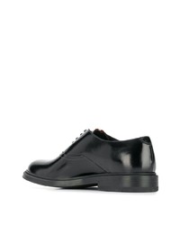 schwarze Leder Oxford Schuhe von Bally