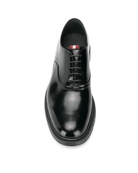 schwarze Leder Oxford Schuhe von Bally