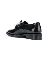 schwarze Leder Oxford Schuhe von Coliac