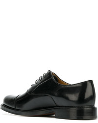 schwarze Leder Oxford Schuhe von Church's