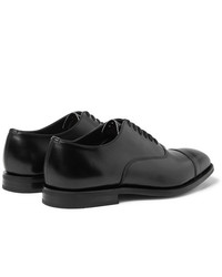 schwarze Leder Oxford Schuhe von Church's