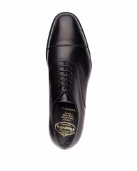 schwarze Leder Oxford Schuhe von Church's