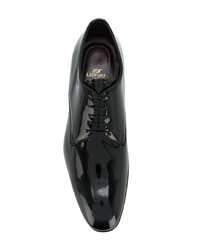 schwarze Leder Oxford Schuhe von Lidfort