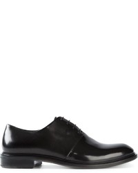 schwarze Leder Oxford Schuhe von Paul Smith