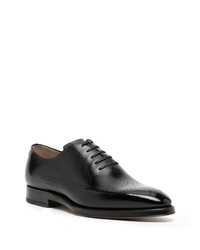 schwarze Leder Oxford Schuhe von Bally