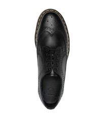 schwarze Leder Oxford Schuhe von Dr. Martens