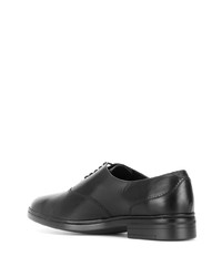 schwarze Leder Oxford Schuhe von Bally