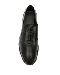 schwarze Leder Oxford Schuhe von Bally