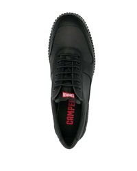 schwarze Leder Oxford Schuhe von Camper