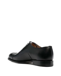 schwarze Leder Oxford Schuhe von Church's