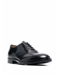 schwarze Leder Oxford Schuhe von Premiata