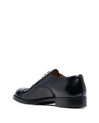 schwarze Leder Oxford Schuhe von Premiata