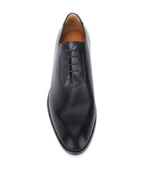 schwarze Leder Oxford Schuhe von Ermenegildo Zegna XXX