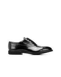 schwarze Leder Oxford Schuhe von Premiata