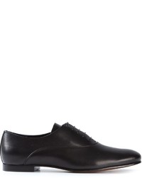 schwarze Leder Oxford Schuhe von Proenza Schouler