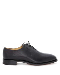 schwarze Leder Oxford Schuhe von R.M. Williams