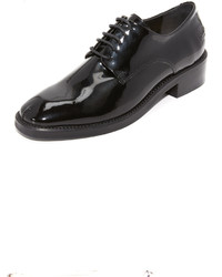 schwarze Leder Oxford Schuhe von Rachel Comey