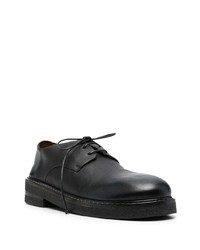 schwarze Leder Oxford Schuhe von Marsèll