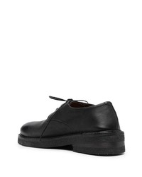 schwarze Leder Oxford Schuhe von Marsèll