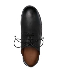 schwarze Leder Oxford Schuhe von Marsèll