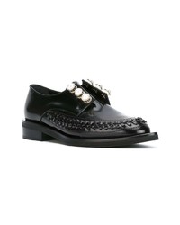 schwarze Leder Oxford Schuhe von Coliac