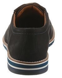 schwarze Leder Oxford Schuhe von Salamander
