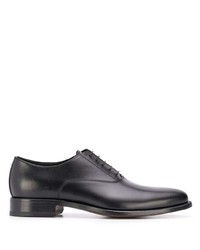 schwarze Leder Oxford Schuhe von Scarosso