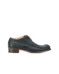 schwarze Leder Oxford Schuhe von Sebastian Tarek