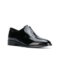 schwarze Leder Oxford Schuhe von Tila March