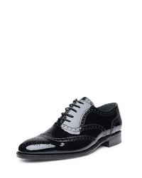 schwarze Leder Oxford Schuhe von SHOEPASSION