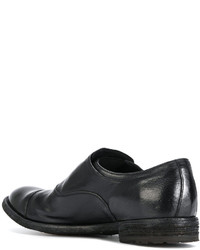 schwarze Leder Oxford Schuhe von Officine Creative