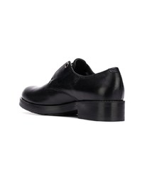 schwarze Leder Oxford Schuhe von Tosca Blu