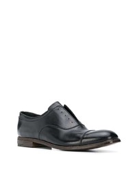 schwarze Leder Oxford Schuhe von Premiata