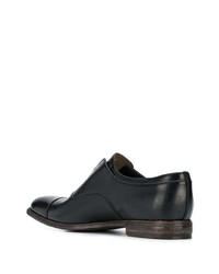 schwarze Leder Oxford Schuhe von Premiata