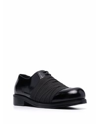 schwarze Leder Oxford Schuhe von Stefan Cooke