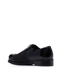 schwarze Leder Oxford Schuhe von Stefan Cooke