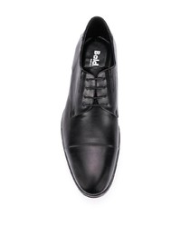 schwarze Leder Oxford Schuhe von Baldinini