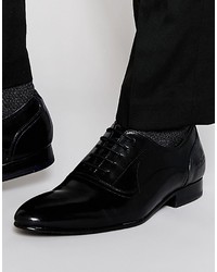 schwarze Leder Oxford Schuhe von Ted Baker