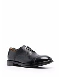 schwarze Leder Oxford Schuhe von Officine Creative