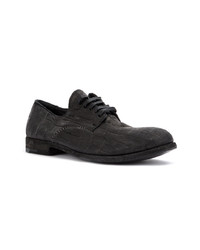 schwarze Leder Oxford Schuhe von Isaac Sellam Experience